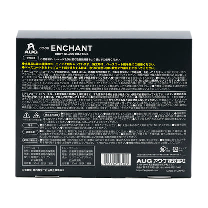化粧箱の裏面。使用方法、成分、内容量、使用上の注意の表示