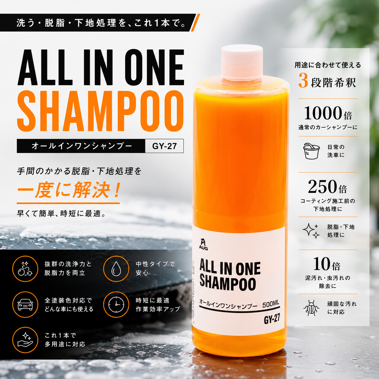 オールインワンシャンプー　５００ＭＬ